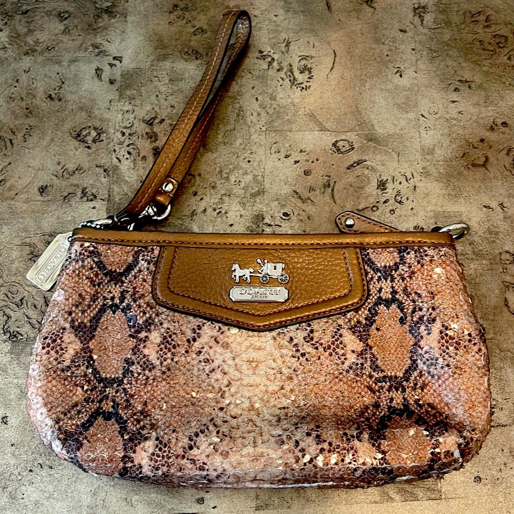 Coach wristlet
